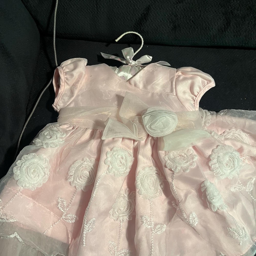Bonnie Baby Pink and White Formal Dress